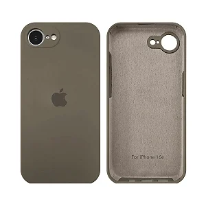 Capinha Para iPhone 16E Em Silicone Premium Aveludado CPS-16E