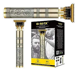 Máquina De Cortar Cabelo e Barba Sem Fio Usb Dourado-escuro Bivolt BM-C040 B-max
