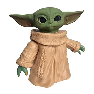Boneco Baby Yoda Grogu Star Wars 15cm YODA