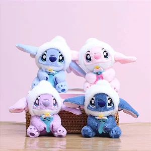 Chaveiro Colecionável 100% Pelúcia Stitch 14cm STC14P