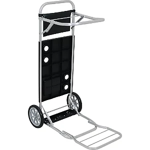 Carrinho De Praia Com Avanço Para Cooler Mesa E Bolsa Cor Preto Bel 70449907