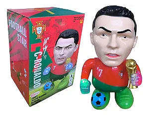 Cristiano Ronaldo Boneco Dançante Cristiano Seleção Portuguesa Nacional - Cristiano Ronaldo QF338-2
