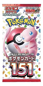 Pokémon 151 Booster Japonês Unitário Lacrado Original Japonês GO-3203