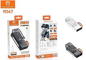 Power Bank Externa Multiuso 20.000 mAh YD47