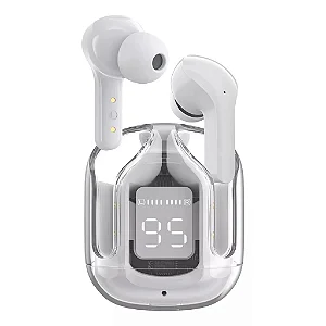 Fone De Ouvido Bluetooth Com Case Transparente BM-228