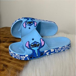 Chinelo Slide Lilo & Stitch Azul C-LSA