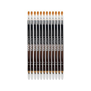 Lápis Duo Para Olhos Preto e Marrom Bella Femme BF10104