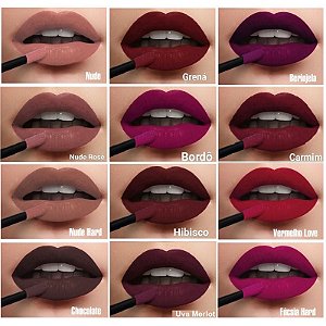 Batom Líquido Matte  Mahav BL-MV