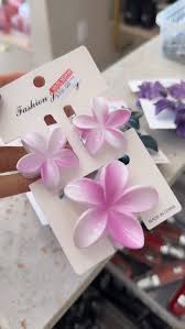 Kit 3 Presilha Flor de Acrílico DF415-PR6501