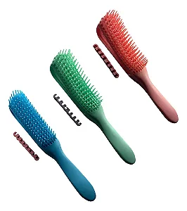 Escova Polvo Ricca Cachos Vibrantes Colorida Salões 090