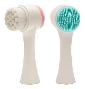 Escova de Limpeza Facial Manual 2 em 1 LH-EF