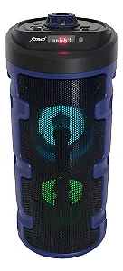 Caixa De Som Bluetooth Stack86 Com Microfone / Controle / LED XDG-139