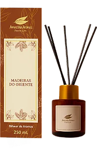 Difusor Premium Amazônia Aromas 250ml - Madeiras Do Oriente