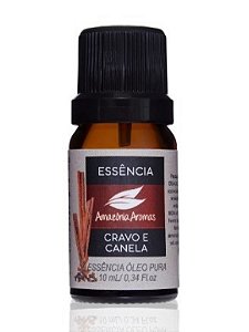 Essências Oleosas com Amazonia Aromas 10ml - Cravo e Canela 326