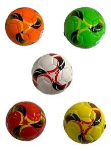Mini Bola De Futebol Infantil Estampada Colorida 14 Cm N° 2 Cor Sortida 1428-12