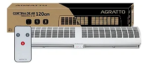 Cortina De Ar 120cm Com Controle Remoto Agratto Monofasico 2323