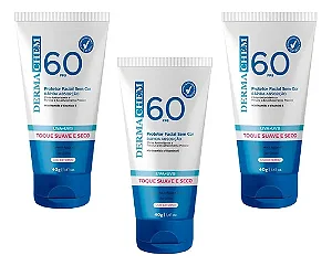 Protetor Solar Facial Sem Cor FPS60 40g - Dermachem - P25110039