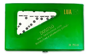 Jogo De Domino 28 Peças Profissional Tipo Polido LK-5010