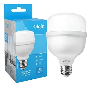 Lâmpada Bulbo Led Elgin 20w Bivolt Luz Branca LAMP-20W-ELGIN