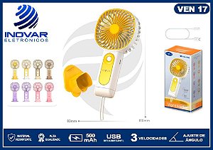 Mini Ventilador Portátil E Recarregável Inova FAN-13158