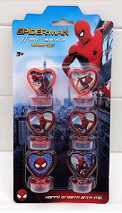 Cartela Carimbos Super-Herois E-3306