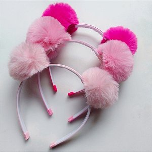 Tiara De Pompom Infantil 1703211