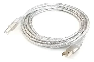 Cabo Para Impressora Cristal A+B 1,8 Metros 2.0 Feasso FCAB2