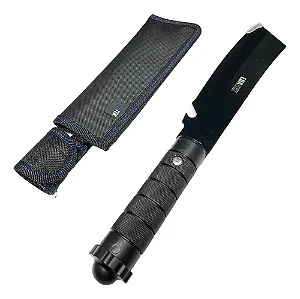 Faca Cutelo Machete Tatico Esportivo Rambo 30cm Bainha Nylon SLK-LAF35