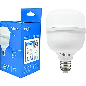 Lampada Led Alta Potencia Elgin 30w. 2400lm Bivolt LAMP-30W-ELGIN