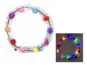 Tiara Coroa De Flor Com Luz De Led TIARA-LED