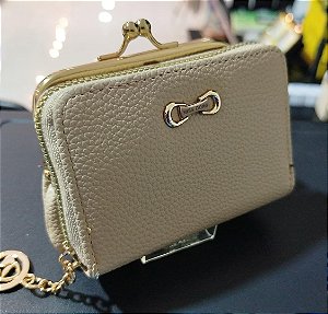 Carteira De Mão Feminina Com Niqueleira Miss Dong DE-2023