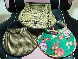 Chapéu Feminino Viseira S-18965 S-18968 S-18981