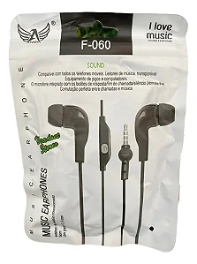 Fone De Ouvido Com Fio Altomex F-060