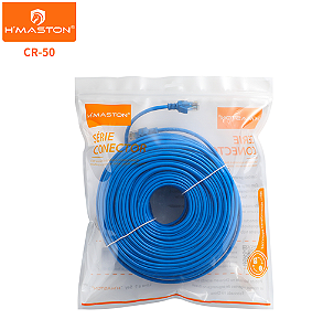 Cabo Rede Rj45 H Maston 50M Azul CR-50