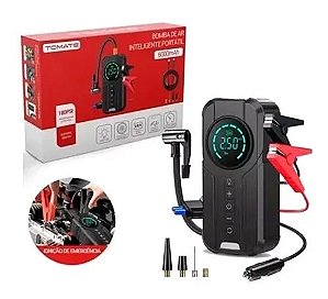 Compressor Pneu Bomba Auxiliar De Partida Tomate MXB-D001