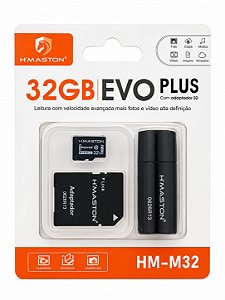 Cartão Memoria Micro Sd Adaptador Sd E Pen Driver 32gb HM-M32