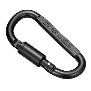 Chaveiro / Mosquetão De Aço Com Trava Rosca LUA273-228 20240