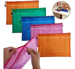 Mini Pasta De Plástico Com Ziper LUA487-006 20256