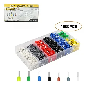 Conector Terminal Ilhós Bomvink 1900 Peças Diversos BOM-5521