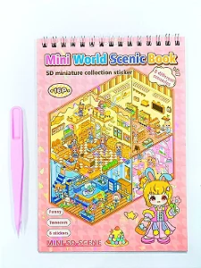 Mini Livro De Cenários Do Mundo SZ/358-30