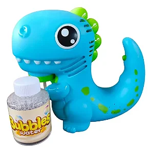 Brinquedo Dinossauro Lançador De Bolhas De Sabão A Pilha BUBBLE EX-670