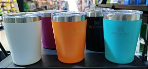 Mini Copo Térmico em Aço Inox Com Tampa, 260ml