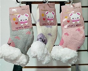 Meia Infantil Amorama com Cano de Lã  65305