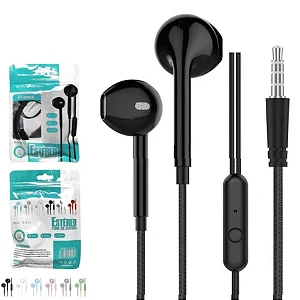 Fone De Ouvido Estéreo Com Microfone Starmega ST-2010 - Preto