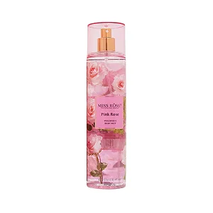 Body Splash Mist Feminino Pink Rose 250ml - Miss Rôse