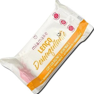 Lenço Demaquilante Colágeno e Vitamina C Mia Make
