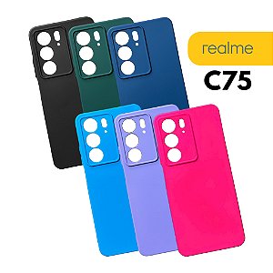 Capa Silicone Aveludada Realme C75 C75X - Misto CPS-RME-C75