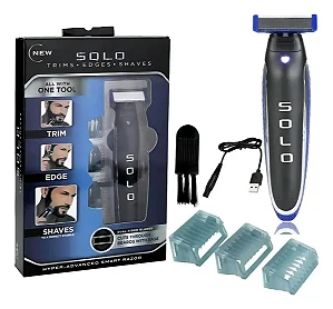 Aparador De Barba Elétrico Recarregável Microtouch Solo DPLM-8015