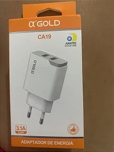 Carregador A'gold Ca19 Usb - Branco