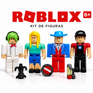Brinquedo Kit 4 Bonecos Roblox Sortidos